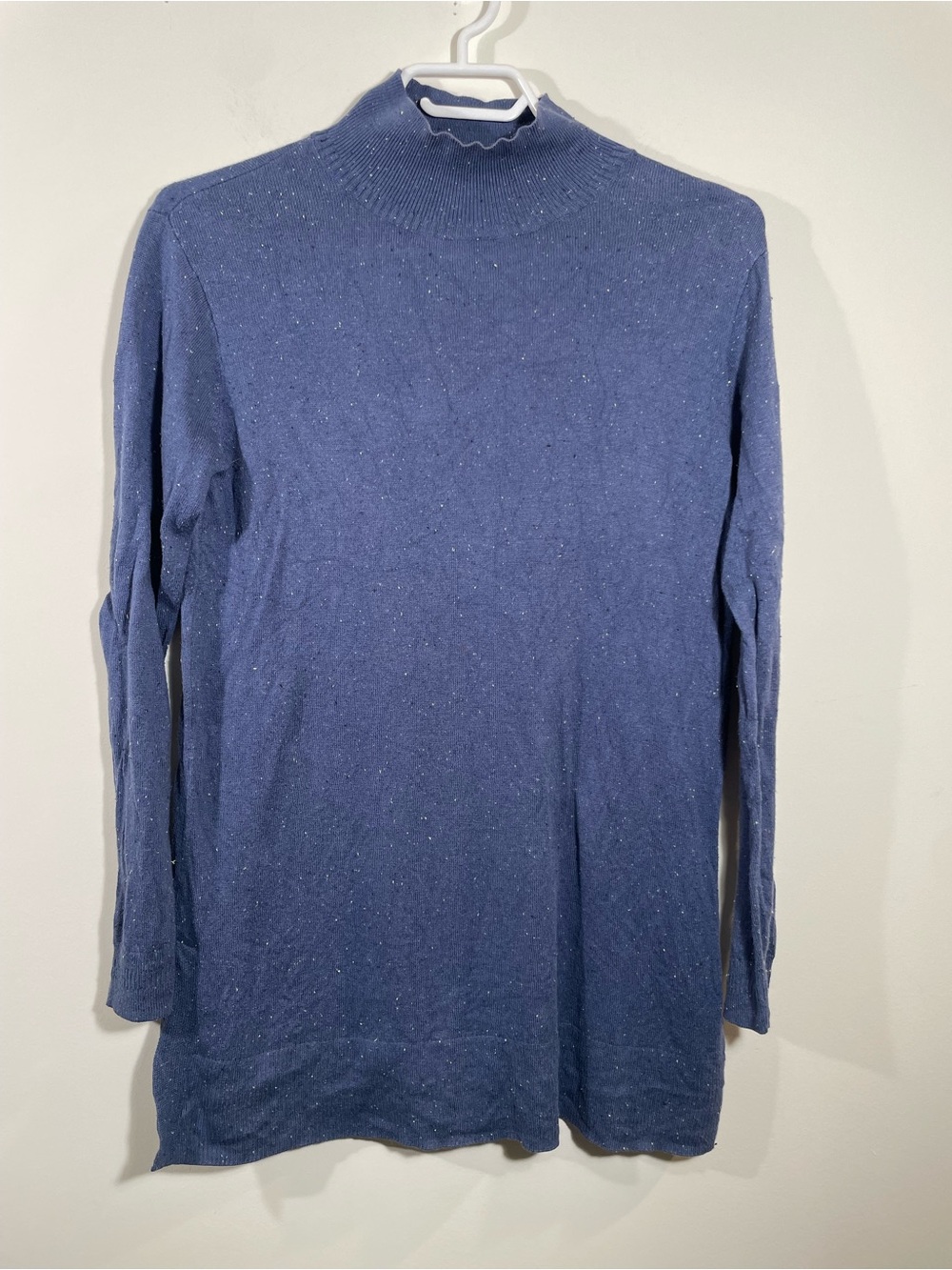 J. Jill tunic-length mock neck lightweight sweater XS